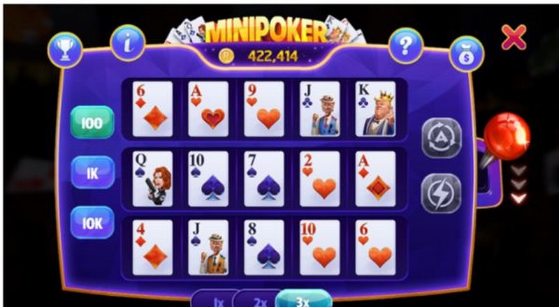 chọn sai phương thức chơi mini poker nhatvip